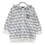 PEARLY GATES Pearly Gates 7 минут рукав Zip Parker общий рисунок оттенок белого 1 Golf одежда женский 