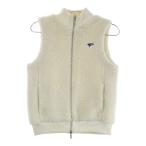 BEAMS GOLF Beams Golf боа Zip лучший оттенок белого M Golf одежда женский 