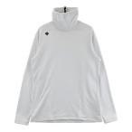 DESCENTE GOLF Descente Golf обратная сторона ворсистый ta-toru шея футболка с длинным рукавом оттенок белого L Golf одежда мужской 