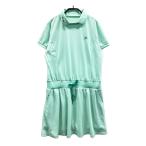 FILA GOLF filler Golf воротник есть короткий рукав One-piece оттенок зеленого LL Golf одежда женский 