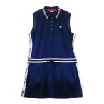 FILA GOLF filler Golf безрукавка Polo One-piece темно-синий серия LL Golf одежда женский 
