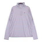 [ новый товар ]MUNSING WEAR Munsingwear одежда с высоким воротником футболка с длинным рукавом окантовка рисунок лиловый серия L Golf одежда женский 
