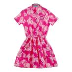 CUARTO UNITEDk Alto united короткий рукав One-piece общий рисунок розовый серия M Golf одежда женский 