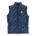 BEAMS GOLF Beams Golf полный Zip жилет темно-синий серия S Golf одежда мужской 