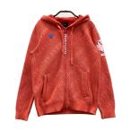 PEARLY GATES Pearly Gates длинный рукав вязаный Zip Parker orange серия 0 Golf одежда женский 