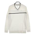 ADIDAS GOLF Adidas Golf V шея вязаный свитер оттенок белого O Golf одежда мужской 