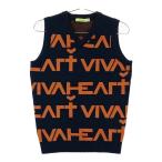 VIVA HEART viva Heart V шея вязаный лучший общий рисунок темно-синий серия 40 Golf одежда женский 
