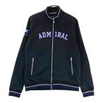 ADMIRAL Admiral обратная сторона ворсистый Zip жакет оттенок черного L Golf одежда мужской 