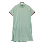 TOMMY HILFIGER GOLF Tommy Hilfiger Golf с высоким воротником короткий рукав One-piece оттенок зеленого M Golf одежда женский 
