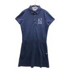 PING булавка короткий рукав Polo One-piece темно-синий серия M Golf одежда женский 