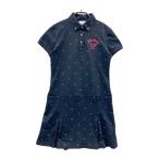 ADIDAS GOLF Adidas Golf короткий рукав Polo One-piece общий рисунок темно-синий серия S Golf одежда женский 