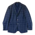 23 район GOLFnijuu thank Golf длинный рукав tailored jacket в клетку темно-синий серия M Golf одежда мужской 