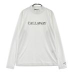CALLAWAY Callaway 2024 год модели mok шея ворсистый футболка с длинным рукавом оттенок белого M Golf одежда женский 