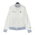 LE COQ GOLF Le Coq Golf длинный рукав Zip жакет оттенок белого S Golf одежда женский 