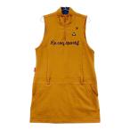 LE COQ GOLF Le Coq Golf половина Zip безрукавка One-piece оттенок коричневого LL Golf одежда женский 