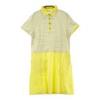 LANVIN SPORT Lanvin sport короткий рукав One-piece окантовка рисунок оттенок желтого 40 Golf одежда женский 