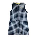 MUNSING WEAR Munsingwear одежда с капюшоном безрукавка One-piece .. в клетку темно-синий серия LL Golf одежда женский 