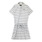 CALLAWAY Callaway короткий рукав One-piece cocos nucifera. дерево рисунок оттенок белого L Golf одежда женский 