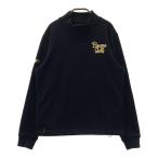 BEAMS GOLF Beams Golf длинный рукав тренировочный футболка обратная сторона ворсистый темно-синий серия L Golf одежда женский 