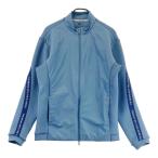 ADIDAS GOLF Adidas Golf FJ7507 картон вязаный Zip жакет оттенок голубого L Golf одежда мужской 