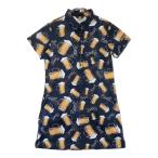 LOUD MOUTH громкий мышь короткий рукав One-piece b дракон лыжи рисунок оттенок черного L Golf одежда женский 