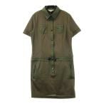 LANVIN SPORT Lanvin sport короткий рукав One-piece сетка хаки серия 38 Golf одежда женский 