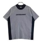 JACK BUNNY Jack ba колено короткий рукав вязаный свитер полоса рисунок оттенок черного 6 Golf одежда мужской 