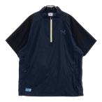PUMA GOLF Puma Golf 2026 год половина Zip короткий рукав жакет оттенок черного L Golf одежда мужской 
