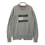 TOMMY HILFIGER GOLF Tommy Hilfiger Golf шерсть . вязаный свитер серый серия S Golf одежда женский 