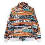 PEARLY GATES Pearly Gates ;2024 год модели тепловое хранение Zip жакет Logo лента рисунок orange серия 2 Golf одежда женский 