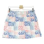 PEARLY GATES Pearly Gates 2024 год модели стрейч юбка Logo рисунок оттенок белого 2 Golf одежда женский 