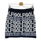 PEARLY GATES Pearly Gates ; шерсть . ворсистый вязаный юбка общий рисунок темно-синий серия 2 Golf одежда женский 