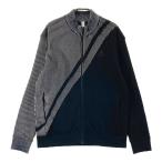 ADIDAS GOLF Adidas Golf FS6929 вязаный Zip жакет полоса рисунок оттенок черного M Golf одежда мужской 