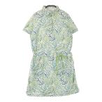 ADABAT Adabat короткий рукав Polo One-piece общий рисунок оттенок зеленого 38 Golf одежда женский 
