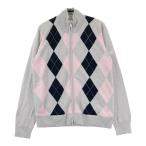 ADIDAS GOLF Adidas Golf N60611 тепловое хранение T вязаный Zip жакет a-ga il рисунок серый серия M Golf одежда женский 