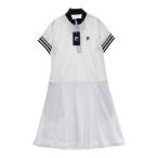 [ новый товар ]FILA GOLF filler Golf с высоким воротником короткий рукав One-piece оттенок белого M Golf одежда женский 