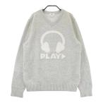 MUNSING WEAR Munsingwear одежда JWLK424 V шея вязаный свитер Anne gola шелк . серый серия LL Golf одежда женский 