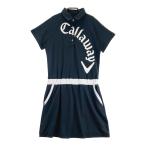 CALLAWAY Callaway короткий рукав Polo One-piece оттенок черного L Golf одежда женский 