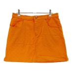 CLUNK кривошип стрейч юбка общий рисунок orange серия L Golf одежда женский 