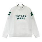TAYLOR MADE TaylorMade 2024 год модели картон вязаный длинный рукав футболка оттенок белого S Golf одежда женский 