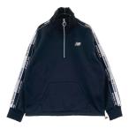 NEW BALANCE GOLF New balance 2024 год модели с изнанки флис половина Zip футболка Logo оттенок черного 2 Golf одежда женский 
