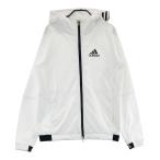 ADIDAS GOLF Adidas Golf U31810 обратная сторона ворсистый передний переключатель Zip Parker оттенок белого M Golf одежда мужской 