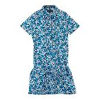 CALLAWAY Callaway короткий рукав One-piece цветок общий рисунок оттенок голубого M Golf одежда женский 