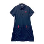 FILA GOLF filler Golf короткий рукав One-piece темно-синий серия L Golf одежда женский 