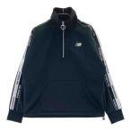 NEW BALANCE GOLF New balance 2024 год обратная сторона ворсистый половина Zip тренировочный футболка оттенок черного 1 Golf одежда женский 