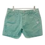 PEARLY GATES Pearly Gates шорты в клетку оттенок зеленого 1 Golf одежда женский 