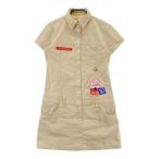 LE COQ GOLF Le Coq Golf короткий рукав One-piece оттенок бежевого M Golf одежда женский 