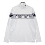 NEW BALANCE GOLF New balance обратная сторона ворсистый с высоким воротником футболка с длинным рукавом оттенок белого 5 Golf одежда мужской 