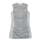 MUNSING WEAR Munsingwear одежда Zip One-piece наклонный Logo рисунок серый серия L Golf одежда женский 