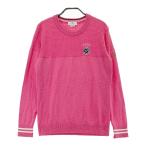 MUNSING WEAR Munsingwear одежда шерсть . вязаный свитер розовый серия L Golf одежда женский 